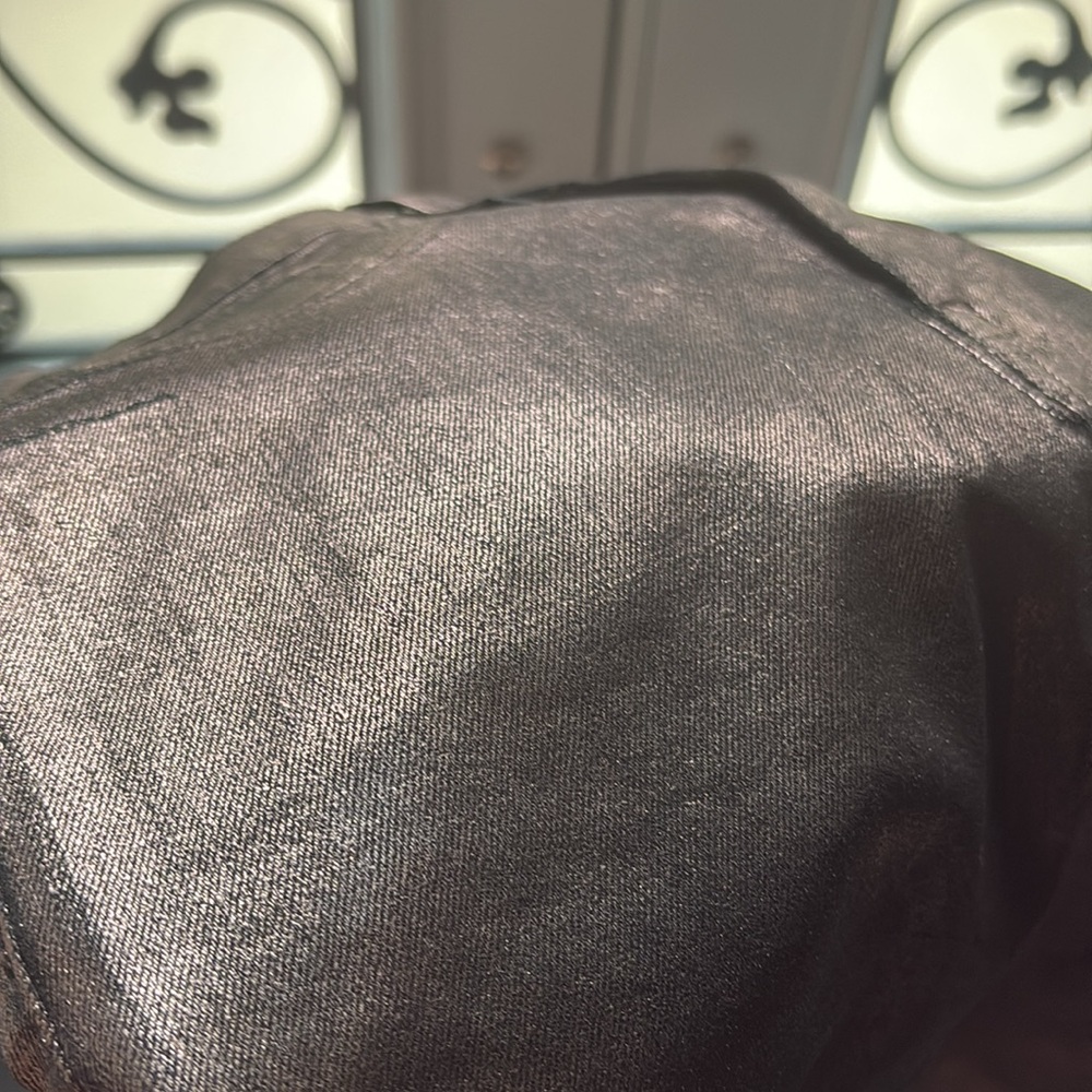 Hudson Jeans Metallic Denim Skirt - Picture 5 of 6